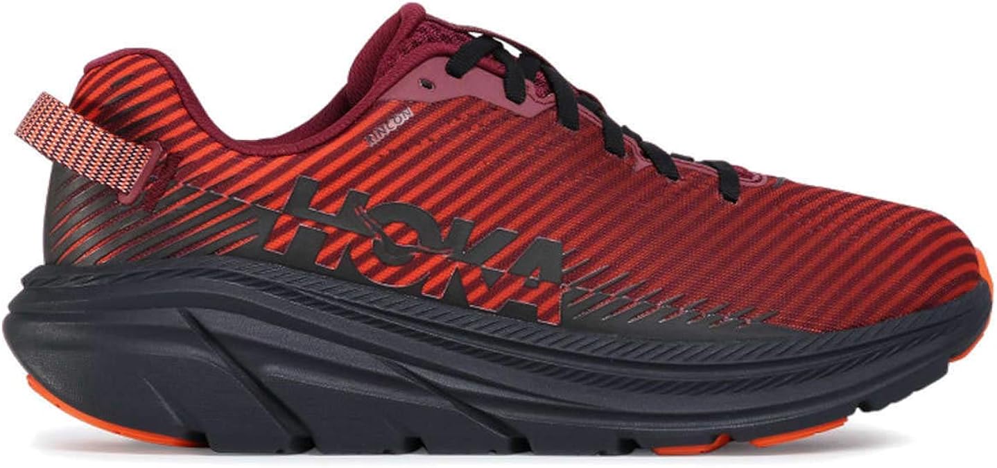 HOKA ONE ONE Men's Rincon 2 Cordovan/Anthracite, 9 D(M) US Men Road Running