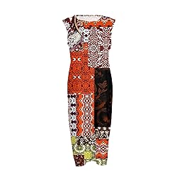 Plus Size Summer Fall Dresses Cotton Linen Midi