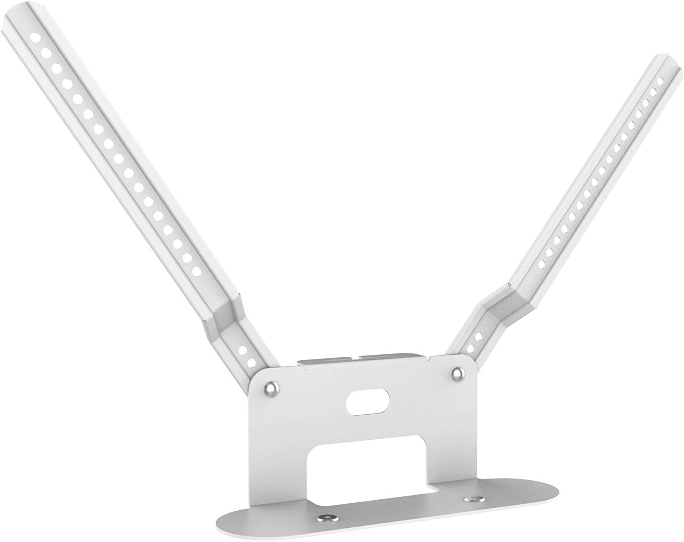 PureMounts PM-SOM-081 Bracket for Direct Mounting on TV Compatible with Sonos Beam Soundbar Load 5 kg White