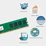 D DUOMEIQI 8GB DDR2 800MHz PC2-6400 RAM 4x2GB Desktop Memory Kit 240 Pin CL6 view 6