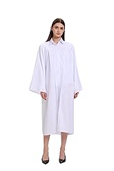 HX Graday Unisex Matte Graduation Gown,Choir Robes