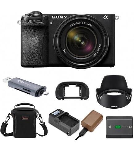 Amazon.com : Sony Alpha a6700 Mirrorless Camera Kit with 18–135mm