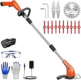GardenJoy Weed Wacker Battery Operated: 12V