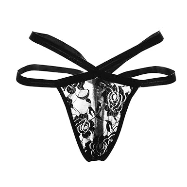 CixNy Damen Dessous,Bequem Frauen Bustier,Sexy Dessous G-String Mesh Slip Unterwäsche Höschen T String Thongs Knick