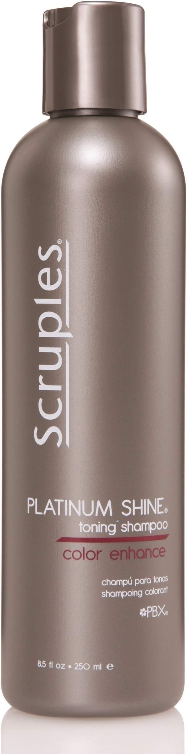 Scruples Platinum Shine Toning Shampoo (8.5 Ounce)Purple Shampoo to Remove Brassy Tones from Brown, Blonde, Gray Hair - Sulfate-Free - For Men & Women
