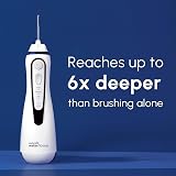 Waterpik WP-580UK Cordless Advanced Water Flosser White 3 Settings USB view 5