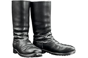 DYNWAVE 1/6 Scale Figure Shoes Boots, Miniature Shoes High Boots Model Soldier Dress up Accessory for 12in Action Figures Doll Model, Female