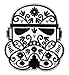 Star Wars Stormtrooper Ornate Helmet Embroidered Patch