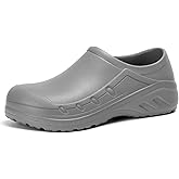 TEYTAP Chef Shoes Men Women Non Slip Work Shoes Water Proof Closed Toe Clogs for Nurse Kitchen Restaurant Food Service