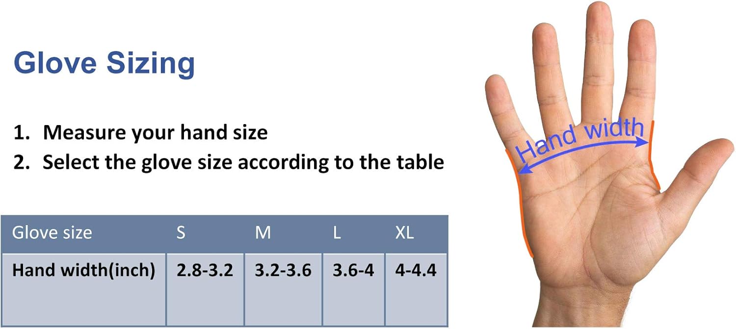 Cut Resistant Gloves Stainless Steel Wire Metal Mesh Butcher Safety Work Gloves for Cutting,Slicing Chopping and Peeling(Large): Clothing