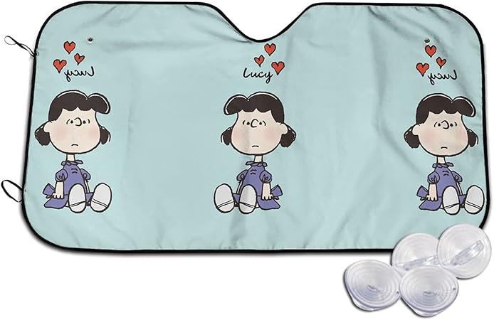 Amazon Snoopy スヌーピー サンシェード 車 フロント フロントサンシェード カーサンシェード フロントガラス用 遮光 断熱 紫外線カット 車用サンシェード 日よけ 日焼け対策 Uvカット 自動車 軽自動車 乗用車 車 バイク 車 バイク