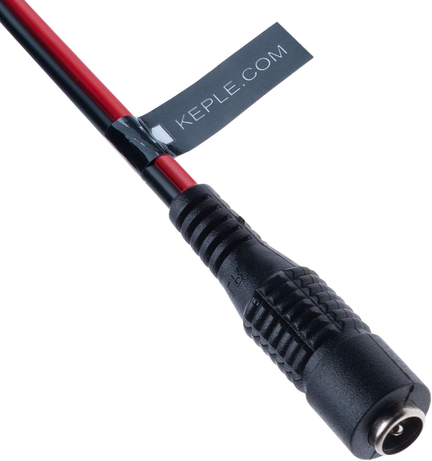 DC Power Extension Cable Female 2.5mm / 5.5mm Socket to Bare End Jack Pigtails Connector Wire Compatible with CCTV Security Camera - Image 3