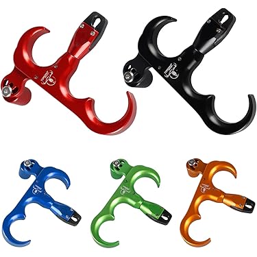 Archery Caliper Release Aids Adjustable Wrist Strap Trigger Compound Bow Hunting