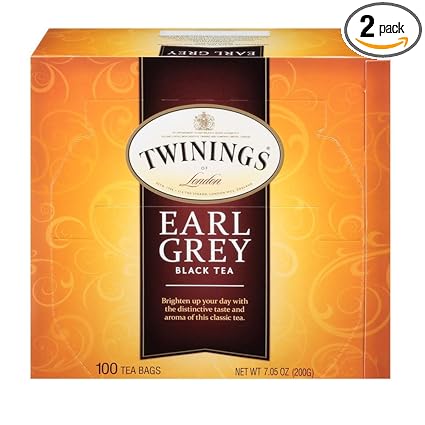 twinings earl grey tea bags 200