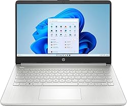 HP 14 Inch Laptop Student Business, with Office