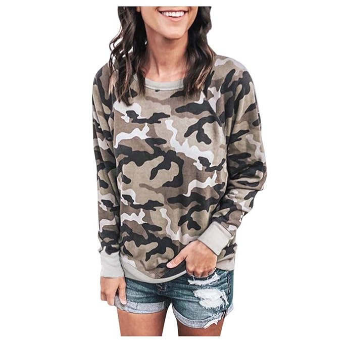 sudadera camuflaje mujer
