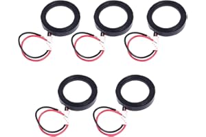 DONGKER 5 PCS Ultrasonic Mist Maker,1.70MHz 25mm Atomization Disc Mist Maker with Wire & Sealing Ring