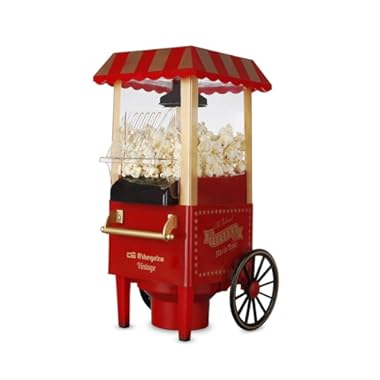 Orbegozo PA-5000 PALOMITERO Vintage, 1200 W, Rojo