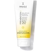 IMAGE Skincare PREVENTION+ Daily Ultimate Protection Moisturizer, SPF 50 Face Sunscreen Lotion, Zinc Oxide, Blendable with No White Cast, 3.2 oz