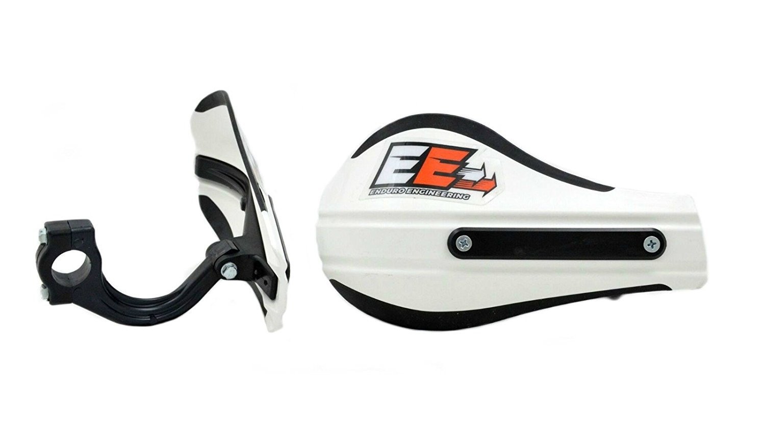 Photo 1 of Enduro Engineering Composite Mount Moto Roost Deflector Handguards White 53-220