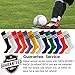 Atrest Striped Tube Socks, Unisex Knee High Football Volleyball Baseball Cheerleading Sports Socks Long Tube Soccer Socks