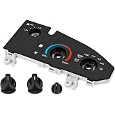 5C2Z19980AA AC Heater Control Panel Fits for Ford E150 E250 E350 2005-2019 | HVAC Climate Control Module for Front A/C Only w/o Auxiliary AC for E150 E250 E350 2005-2014 E350 E450 Super Duty 2015-2019