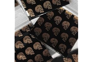 1000-1.5" x 1.5" 1515 Small Zipper Lock Baggies Craft Resealable Plastic Baggy 2 Mil Zipper Poly Bags (Skull)