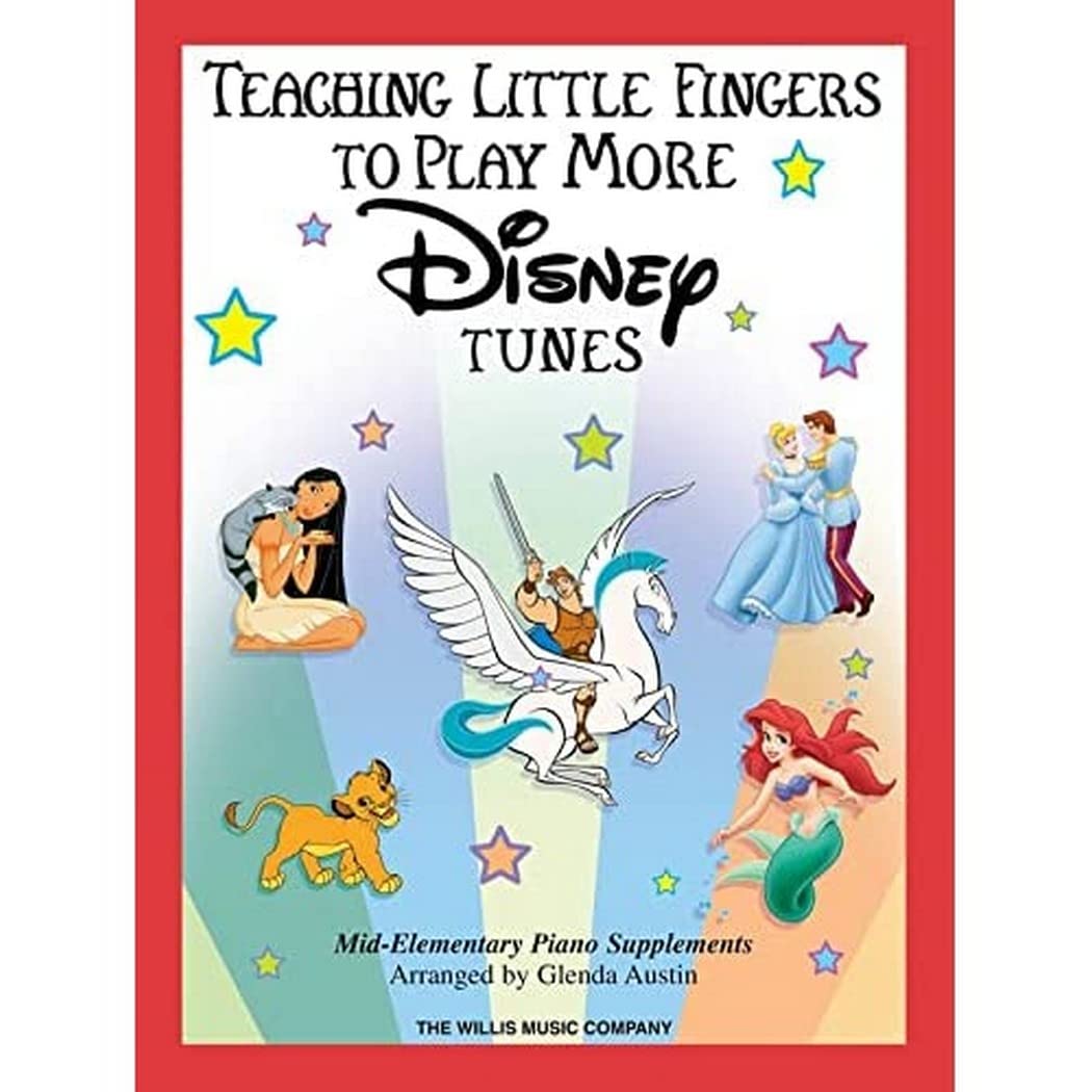 Teaching Little Fingers to Play More Disney Tunes: Mid to Later Elementary Solos with Optional Accompaniment