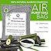 KoolerThings 8 Pack - Bamboo Charcoal Air Purifying Bags (8 X 200g) Natural Air Fresheners & Odor Eliminators for Home, Pets, Car, Closet, Shoes