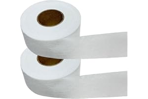 Fusible Batting Tape for Quilting,White Batting Seam Tape 1.5 Inches x 30 Yards 2 Roll