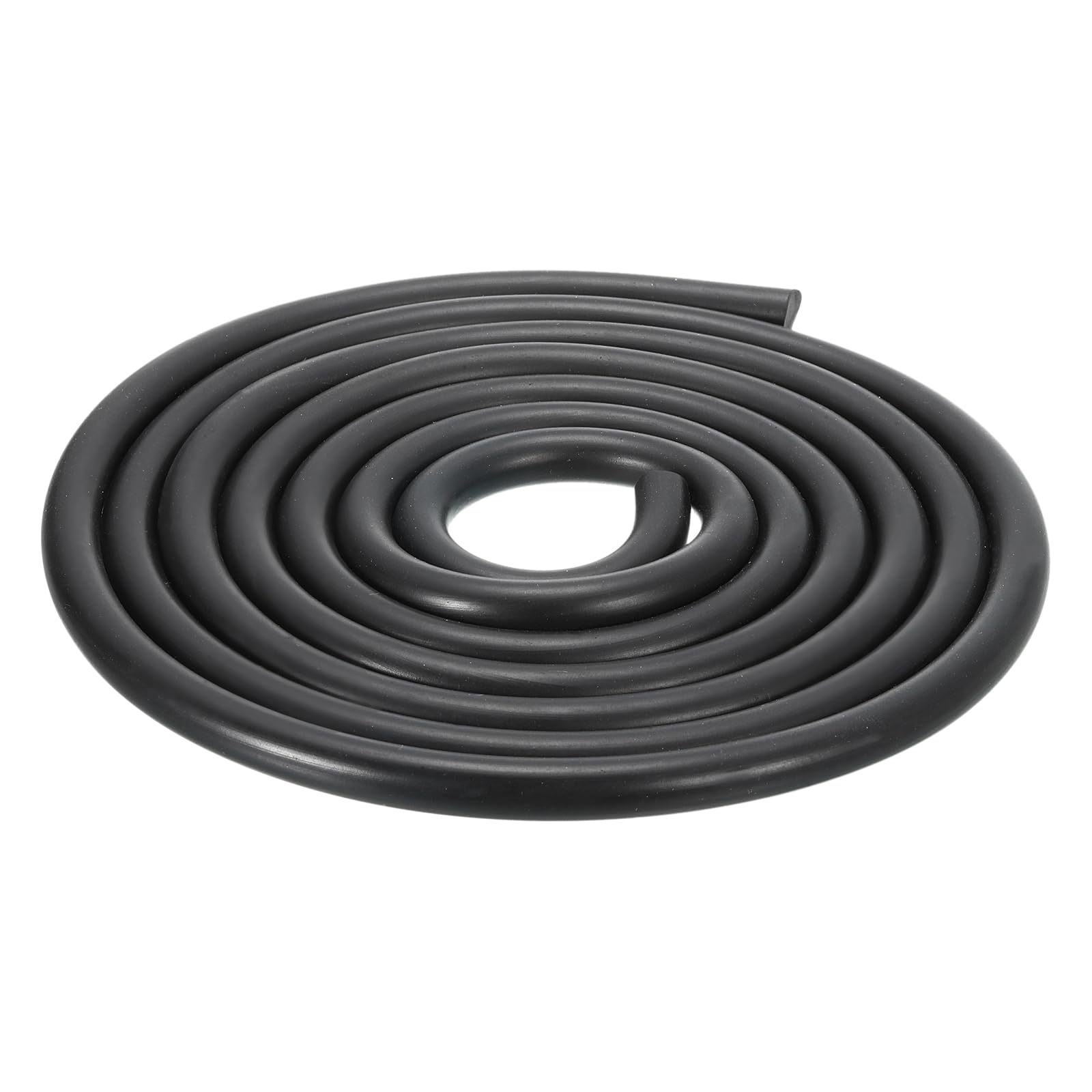 Photo 1 of uxcell Nitrile Rubber Round Seal Strip, 10mm(25/64") Diameter 2 Meters (6.56Ft) Long Hard Solid Rubber Weather Stripping for DIY Gasket, Industrial Equipment, and Furniture