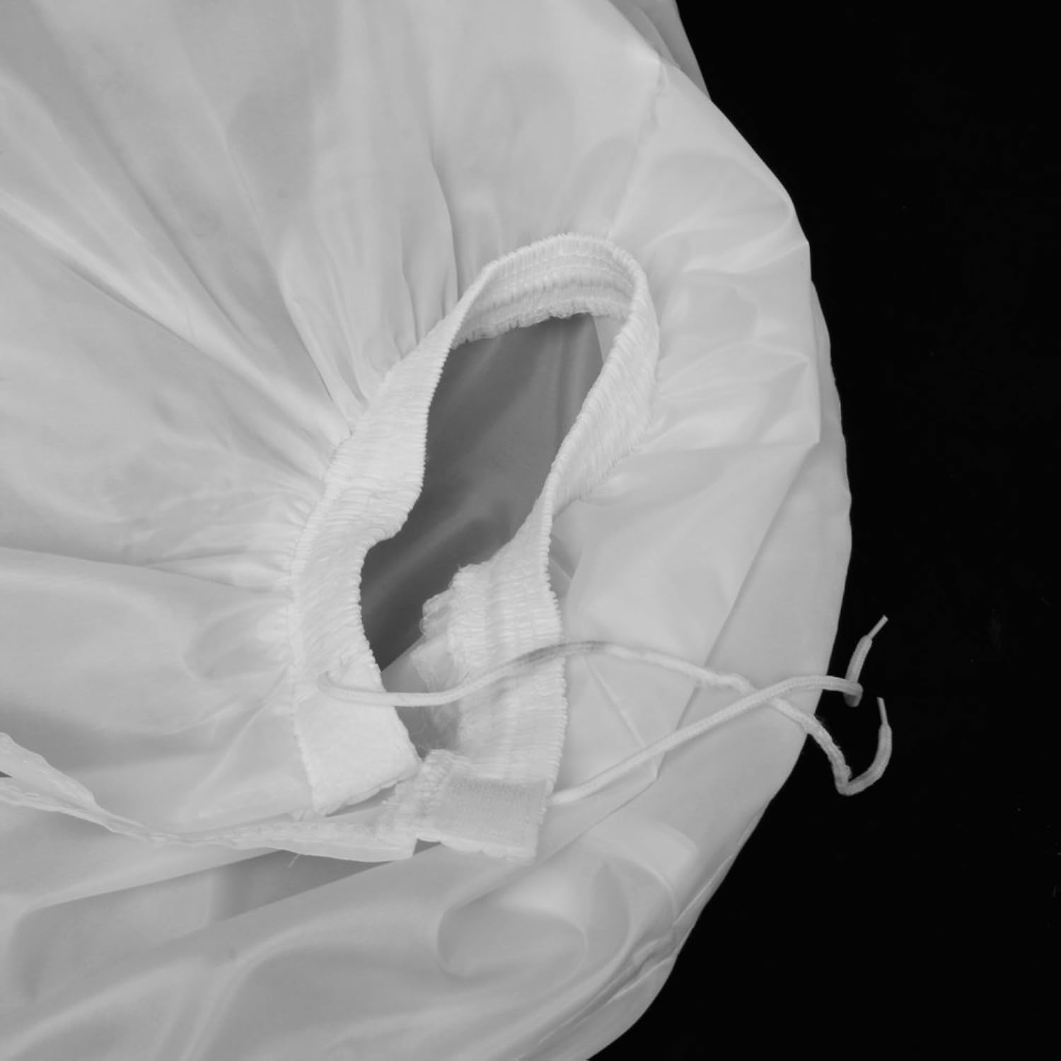 generic women's 6 hoop wedding ball gown bone crinoline petticoat(white, st-1189)