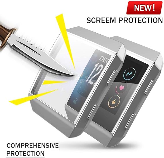 fitbit ionic screen size mm