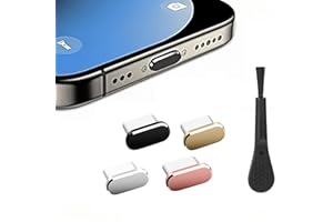 USB C Dust Plug, 4 Pack Type C Anti Dust Plug Cover Charging Port Protector, Compatible with iPhone 17 16 15 Pro Max Plus Sam