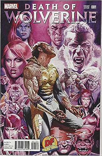 Death Of Wolverine 1 Df Exclusive J G Jones Variant Steve Mcniven Cover Art J G Jones Charles Soule Amazon Com Books