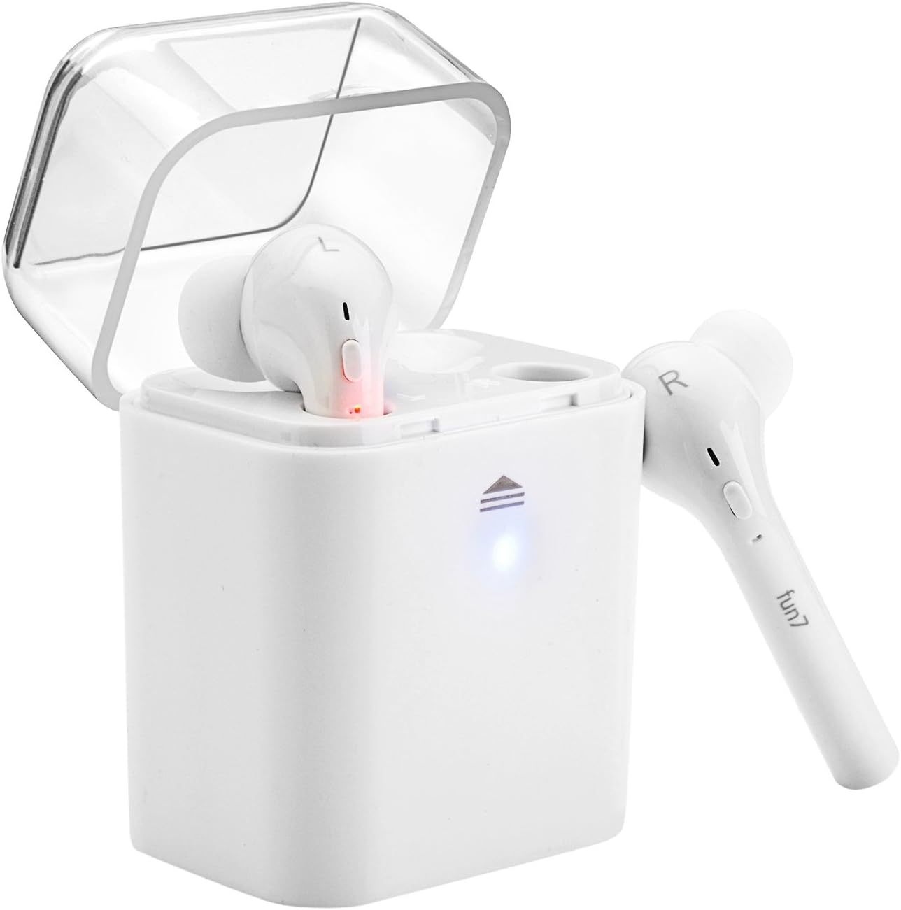 Wireless Earbuds, Bluetooth 4.1, in-Ear Headphones with Built-in Microphone, Noise Reduction, Sweatproof for iPhone 7/7p/6/6p/5s/5, Samsung, Other Smartphones - Twins