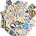 Evinis - (Pack of 200) Random Cool Music Film Vinyl Skateboard Guitar Travel Case Sticker Lot Pack Decals