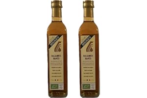 Casa del Balsamico Biologico White Balsamic Vinegar of Modena IGP – Organic Balsamico Bianco – 2 Pack (2 x 500ml / 16.9 fl oz
