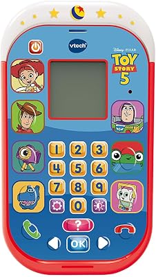 - Toy Story 5 Teléfono Educativo, Juguetes Electrónicos Niños +3 Años