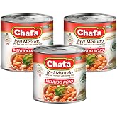 Chata Mexican Red Menudo, Beef belly Stew with Hominy Corn, 25 oz (3 Pack) | Ready-to-Eat, Just Heat &amp; Serve
