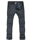 TBMPOY Men's Snow Ski Hiking Pants Waterproof