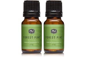 P&J Trading Fragrance Oil | Forest Pine Oil 10ml 2pk - Candle Scents for Candle Making, Freshie Scents, Soap Making Supplies, Diffuser Oil Scents