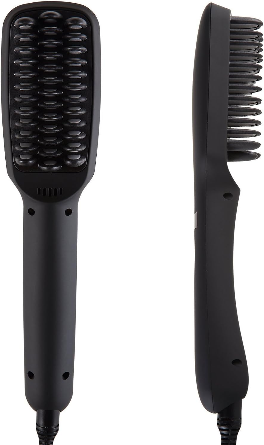 Ionic Hair Brush Straighter of NiceTime Anion instant Magic Silky Hair Styling Straighters (Black)
