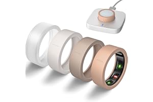 BandRain Ultra-Thin Covers Compatible with Oura Ring Gen 4/Oura Gen 3 Cover, Anti-Scratch Elastic Silicone Protector Case Smart Rings Accessories for ULTRAHUMAN Ring AIR Women Men, 4 Pack