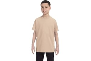 By Gildan Youth 53 Oz T-Shirt - White - XS - (Style # G500B - Original Label)