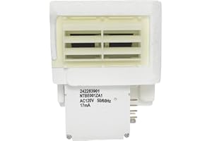 HIDTAW 242303001 Refrigerator Damper Assembly Air Damper Control Replacement Compatible with Frigidaire,Crosley&White Replaces 242303001,AP5788340, PS8746718,EAP8746718,3016452 Fits DFH,FFE,FFH,FFS,LFS,CRS