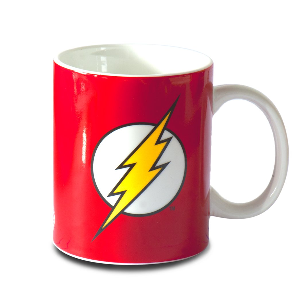 Logoshirt® DC Comics I Flash Logo I Porcelain Mug - Coffee Mug I Approx. 300 ml I Multi-Coloured I Licensed Original Design