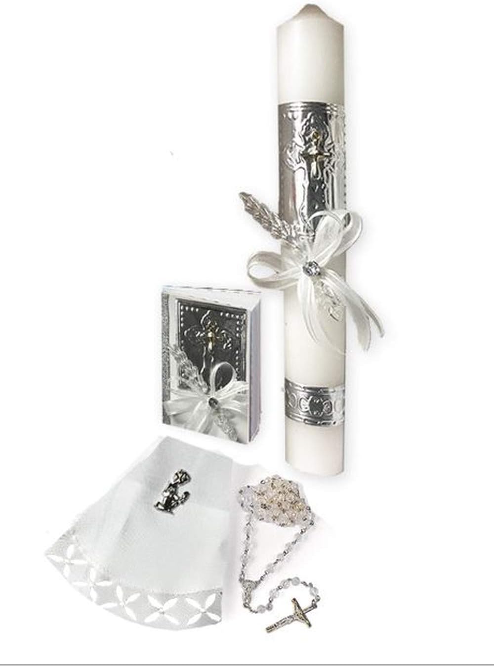 first communion candle set girl