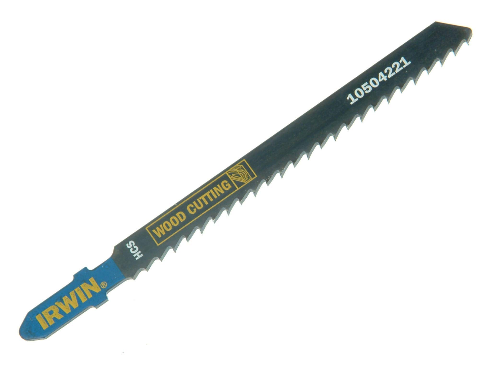 Irwin 100 mm Wood Cutting Jigsaw Blades (Pack of 5)