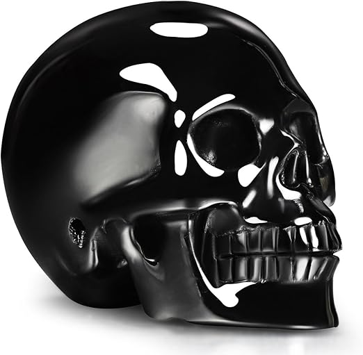 black skull web smooth